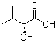 (2R)-3-甲基-2-羟基丁酸分子结构 (CAS 17407-56-6)
