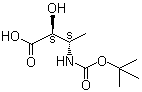 3-[[(叔丁氧基)羰基]氨基]-2-羟基-(2S,3S)-丁酸分子结构 (CAS 174282-86-1)