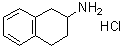 structure of CAS# 1743-01-7, 1,2,3,4-四氢-2-萘胺盐酸盐