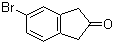 5-溴-2-茚满酮分子结构 (CAS 174349-93-0)