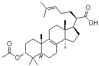 Tsugaric acid A分子结构 (CAS 174391-64-1)