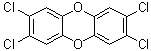 structure of CAS# 1746-01-6, 2,3,7,8-四氯二苯并[b,e][1,4]二恶英