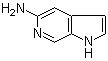 1H-吡咯并[2,3-c]吡啶-5-胺分子结构 (CAS 174610-12-9)