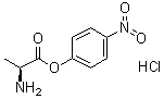 CAS # 17463-53-5, L-Alanine 4-nitrophenyl ester monohydrochloride