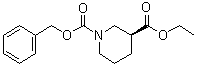 (S)-1,3-哌啶二甲酸 3-乙基 1-苄基酯分子结构 (CAS 174699-11-7)