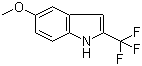 5-甲氧基-2-(三氟甲基)-1H-吲哚分子结构 (CAS 174734-34-0)