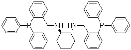 structure of CAS# 174758-63-5, (R,R)-N,N'-Bis[2-(diphenylphosphino)benzyl]cyclohexane-1,2-diamine