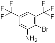 structure of CAS# 174824-16-9, 3,5-双(三氟甲基)-2-溴苯胺