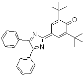 CAS 登录号：1749-80-0, 2,6-二叔丁基-4-(4,5-二苯基-2H-咪唑-2-亚基)-2,5-环己二烯-1-酮