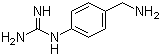 N-[4-(氨基甲基)苯基]胍分子结构 (CAS 174959-56-9)