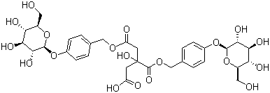 structure of CAS# 174972-79-3, 巴利森苷 B