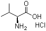 structure of CAS# 17498-50-9, L-缬氨酸盐酸盐