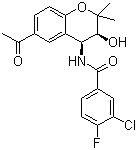 structure of CAS# 175013-84-0, Tonabersat