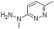 structure of CAS# 175135-44-1, 3-甲基-6-(1-甲基肼基)哒嗪
