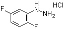 structure of CAS# 175135-73-6, 2,5-二氟苯肼盐酸盐