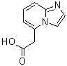 2-(咪唑并[1,2-a]吡啶-5-基)乙酸分子结构 (CAS 175143-91-6)