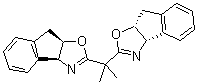 structure of CAS# 175166-51-5, (3aS,3'aS,8aR,8'aR)-2,2'-(1-甲基亚乙基)二[3a,8a-二氢-8H-茚并[1,2-d]恶唑]
