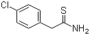 structure of CAS# 17518-48-8, 2-(4-氯苯基)硫代乙酰胺