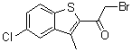 CAS # 175203-97-1, 2-(Bromoacetyl)-5-chloro-3-methylbenzo[b]thiophene