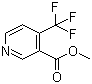 structure of CAS# 175204-82-7, Methyl 4-(trifluoromethyl)nicotinate