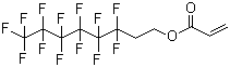 structure of CAS# 17527-29-6, 1H,1H,2H,2H-全氟辛醇丙烯酸酯