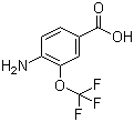 structure of CAS# 175278-22-5, 4-Amino-3-(trifluoromethoxy)benzoic acid
