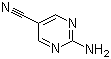 structure of CAS# 1753-48-6, 2-Aminopyrimidine-5-carbonitrile