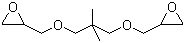 structure of CAS# 17557-23-2, 新戊二醇二缩水甘油醚