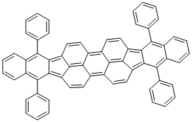 structure of CAS# 175606-05-0, 5,10,15,20-四苯基双苯并[5,6]茚并[1,2,3-cd:1',2',3'-lm]苝