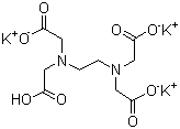 structure of CAS# 17572-97-3, EDTA-三钾