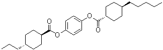 CAS 登录号：175784-01-7, [反式(反式)]-4-戊基-环己烷羧酸 4-[[(4-丙基环己基)羰基]氧基]苯基酯