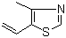 structure of CAS# 1759-28-0, 4-Methyl-5-vinylthiazole