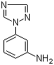 structure of CAS# 176032-78-3, 3-(1H-1,2,4-三唑-1-基)苯胺