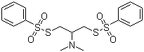 CAS # 17606-31-4, Bensultap, S,S'-[2-(Dimethylamino)-1,3-propanediyl] dibenzenesulfonothioate