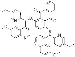 structure of CAS# 176097-24-8, 1,4-二(二氢化奎宁)蒽醌