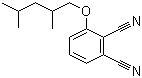 3-[(2,4-二甲基戊基)氧基]邻苯二腈分子结构 (CAS 176110-82-0)