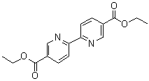 structure of CAS# 1762-46-5, 2,2'-联吡啶-5,5'-二羧酸二乙酯