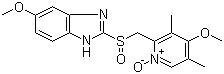 structure of CAS# 176219-04-8, Omeprazole N-oxide