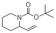 structure of CAS# 176324-61-1, 2-乙烯基-1-哌啶羧酸叔丁酯