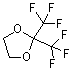 structure of CAS# 1765-26-0, 2,2-二(三氟甲基)-1,3-二氧杂环戊烷