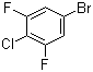 5-溴-2-氯-1,3-二氟苯分子结构 (CAS 176673-72-6)