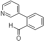 2-(3-吡啶基)苯甲醛分子结构 (CAS 176690-44-1)