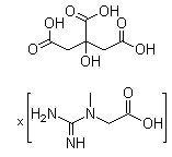 CAS # 177024-62-3, Creatine citrate