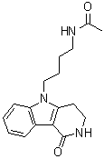 CAS # 1770789-37-1, N-[4-(1,2,3,4-Tetrahydro-1-oxo-5H-pyrido[4,3-b]indol-5-yl)butyl]acetamide