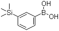 structure of CAS# 177171-16-3, 3-(三甲基硅基)苯硼酸