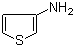 3-氨基噻吩分子结构 (CAS 17721-06-1)
