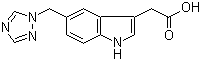 三唑甲基吲哚-3-乙酸分子结构 (CAS 177270-91-6)