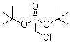(氯甲基)膦酸二叔丁酯分子结构 (CAS 177348-28-6)