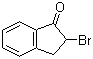 2-溴-1-茚满酮分子结构 (CAS 1775-27-5)