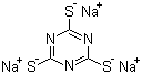 1,3,5-三嗪-2,4,6(1H,3H,5H)-三硫酮三钠盐分子结构 (CAS 17766-26-6)